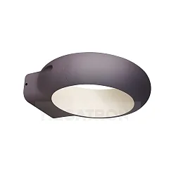 Outdoor LED wall luminaire SATURNO Up&Down, IP54, 5W 3000K 300lm, anthracite