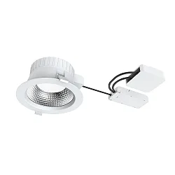 ceiling recessed luminaire FILA DALI FR 90° Ø 172MM round, rigid, DALI controllable, switchable IP54