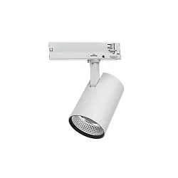 3-phase spot ANGOLO L adjustable, switchable, focusable IP20, white 