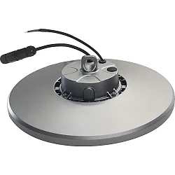 hall spot HELA 5-STEP LUMEN SELECT impact resistant, flicker-free IP65, grey dimmable