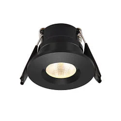 ceiling recessed luminaire LED MINI SPOT 30R 350MA flat, rigid, switchable IP20, black dimmable