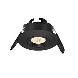 ceiling recessed luminaire LED MINI SPOT 40SR 350MA flat, swivelling, switchable IP20, black dimmable