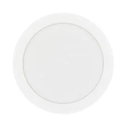 surface downlight LED PANEL FLAT 220 R SCCT DIM C round, CCT Switch IP44, white dimmable