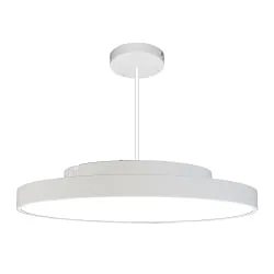 pendant luminaire WD 300/400 R / 95CM 3-fold, surface-mounted version, adjustable, white