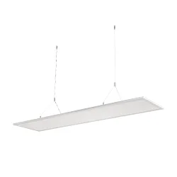 LED Pendant luminaire LED PANEL FLAT R2 with Uplight, incl. LED driver, 40W, warm white, 1-10V dimmable