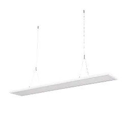 LED Pendant luminaire LED PANEL FLAT R2 with Uplight, incl. LED driver, 40W, warm white, non dimmable