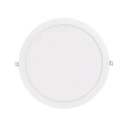 recessed downlight LED PANEL FLAT 300 R SCCT 350MA OPAL round, CCT Switch, excl. LED driver IP20, white dimmable