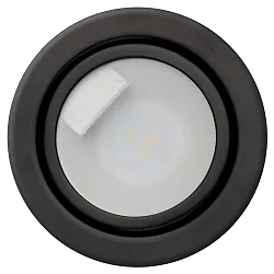 LED Furniture recessed luminaire, N 5020 CSP LED, 3W, 3000K, black