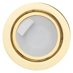 LED Furniture recessed luminaire, N 5020 CSP LED, 3W, 3000K, gold