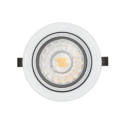 LED Furniture recessed luminaire N 5022 CSP LED Lens, 4W 3000K 350lm 38°, 350mA, dimmable, white