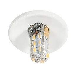 Recessed luminaire for starry sky N 411, Ø 3cm, G4, matt chrome