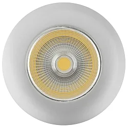 Recessed LED spot 5068 ECO FLAT, IP44, round, 350mA, 8W 4000K 750lm 38°, CRi>90, dimmable, matt chrome