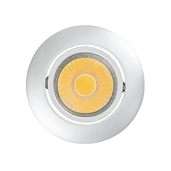 downlight A 5068 T FLAT round IP40, chrome matt dimmable