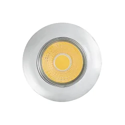 Recessed LED downlight A 5068 T Flat IP44, Ø 8cm, COB, 8W 4000K 920lm 38°, CRi>90, chrome