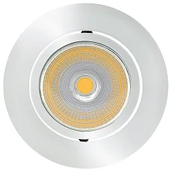 recessed luminaire 5068 ECO FLAT BIO dimmable IP40, chrome, clear dimmable 8W 530lm 5000K CRI 97