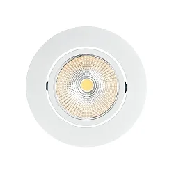 downlight 5068 ECO FLAT BIO round IP40, white matt dimmable