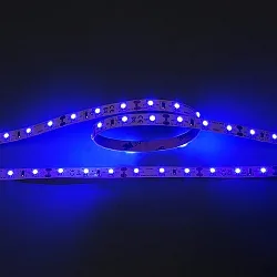 LED Strip Flexible LED SMD 3528, 12V, 4.8W/m, BLUE, 500cm