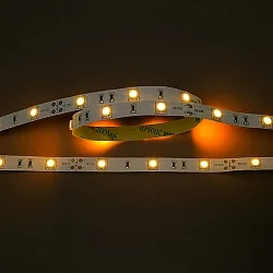 LED Strip Flexible LED SMD 5050, 12V, 7.2W/m, YELLOW, 500cm
