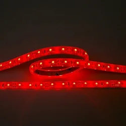 Outdoor LED Strip Flexible LED SMD 3528, IP67, 12V, 4.8W/m, RED, 500cm