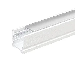 Aluminum U-Profile 4 TP, 200cm, for LED Strips up to 1.3cm width, matt white