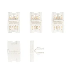 Accessories for Flexible LED SMD 5050 - RGB - connector, fixed, set of 5