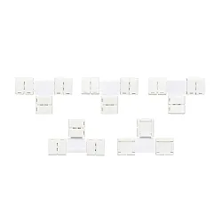 Accessories for Flexible LED SMD 5050/5630 - T-connector, 2-pole, set of 5