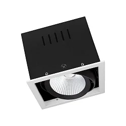 ceiling recessed luminaire SPOT MULTI 1X FL 1 flame, flicker-free, cardanic swivelling IP20