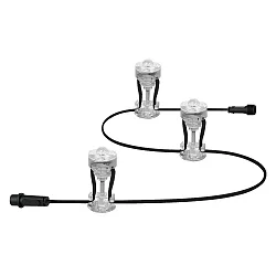 light chain SMART+ WIFI GARDEN DOT 3P EXT RGB built-in version, RGB IP65, dimmable