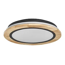 ceiling luminaire SMART+ WIFI ORBIS WOOD 400 TW tunable white, controllable via WLAN / WIFI, dimmable