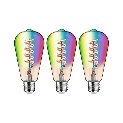 WIFI LED Smart light bulb RGBW ZigBee controllable E27 6,3W 470lm 2200-6500K CRI 80-89 dimmable
