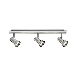Paulmann Spot Teja 3 flames nickel satined, excl. Lamp, max. 10W GU10