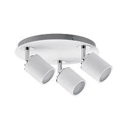 Paulmann Spot Tube 3 flames white/chrome, excl. Lamp, max. 10W GU10
