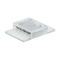 Accessories for MAX LED STRIPE Clip-to-Clip connector, set of 2, white, for uncoated Strips