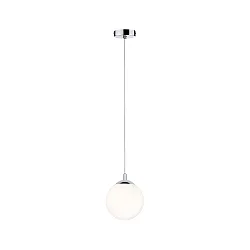 Paulmann Pendant luminaire Calma IP44 1 flamie satined/chrome