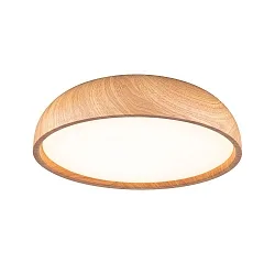 bath luminaire OKA CCT Switch, switchable IP44, wood, mat 