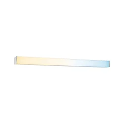 mirror luminaire HOMESPA TOVA LED short, tunable white, with remote control IP44, chrome, white dimmable