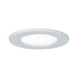 LED Recessed luminaire QUALITY PREMIUM PANEL LED, round, IP44, 1x6W, 4000K, 230V, 115mm, white