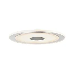 Paulmann Recessed luminaires set Premium Line LED Whirl, 6W aluminum, satined, set of 3