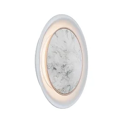 Paulmann Neordic LED Wall recessed luminaire Decorative 2,5W 2700K, marble white matt