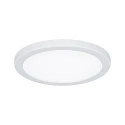 LED Recessed Panel AERO VariFit, round, IP44, Ø 23cm, 18W 4000K, white