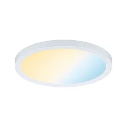 LED Recessed Panel AERO VariFit Zigbee TW, round, IP44, Ø17.5cm, 15W Tuneable White