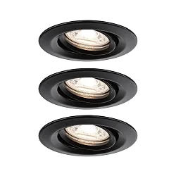 recessed luminaire NOVA MINI COIN set of 3 IP23, 4W 310lm 2700K 38° 38° CRI >80