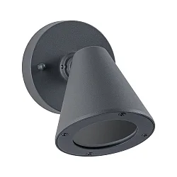 outdoor wall luminaire TRIAN GU10 IP44, anthracite