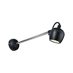 outdoor wall luminaire KIKOLO RGBW, ZigBee controllable LED IP65, anthracite dimmable