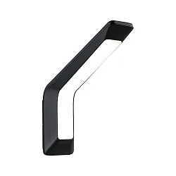 outdoor wall luminaire MERANO PIR with sensor IP44, anthracite, transparent 