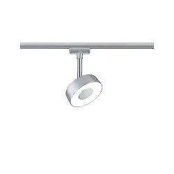 1-Phase LED Spot URAIL CIRCLE LED, 1x5W, 230V, chrome matt