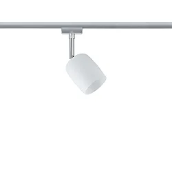 Paulmann URail Spot Blossom, excl. lamp, max. 10W G9, chrome matt, satined glass