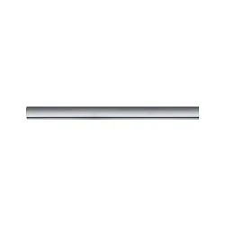 1-Phase high-voltage track system URAIL, 0,5m, 230V, chrome matt