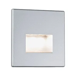 Paulmann Wall recessed luminaire LED Edge, 1,1W, chrome matt, inkl. lamp