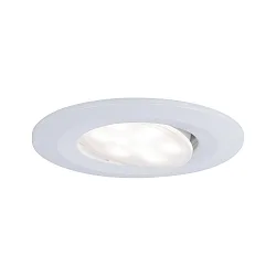 Outdoor LED Recessed spot CALLA IP65, swivelling, 230V, each 6W 4000K 680lm 100°, white matt